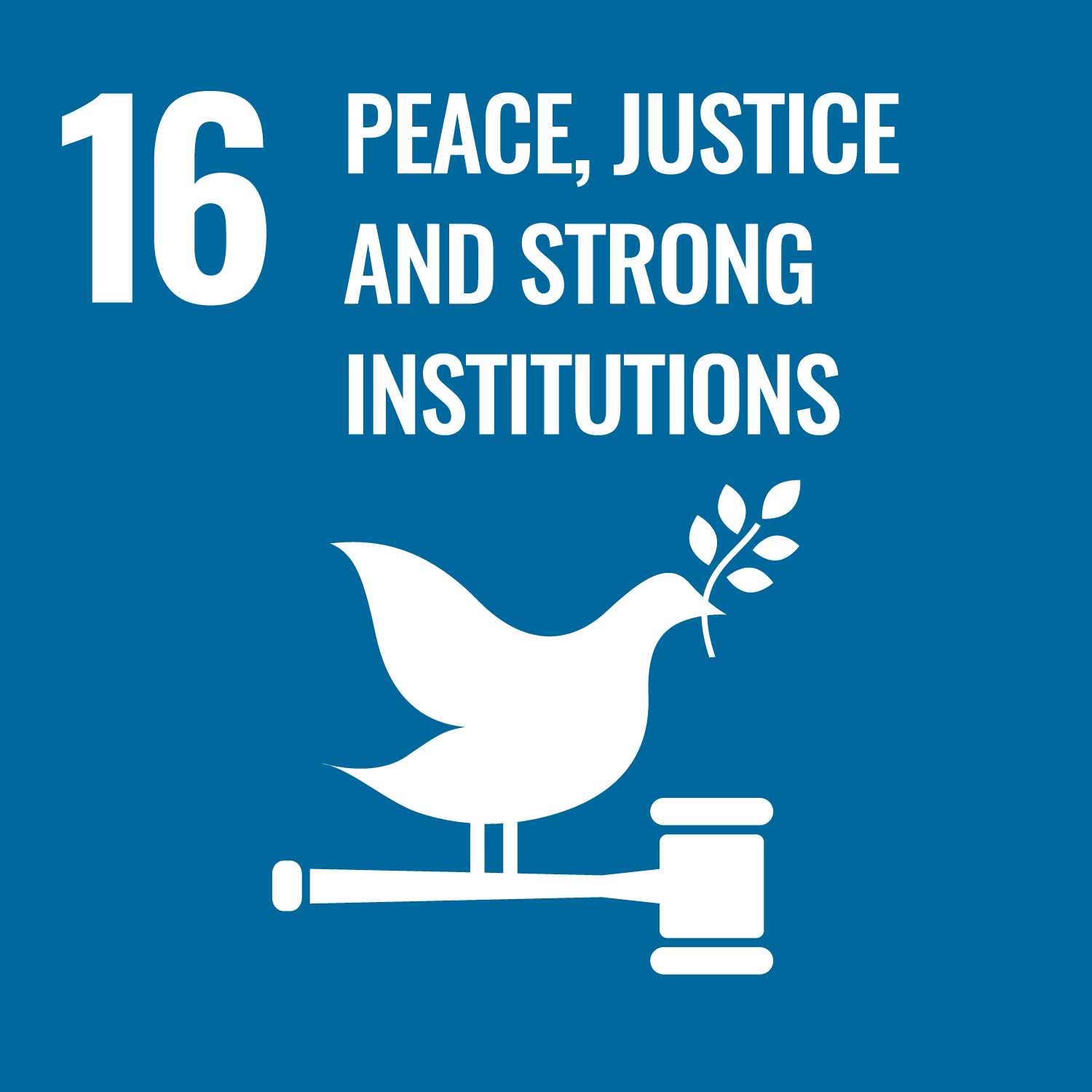 SDG 16. Peace, justice and strong institutions